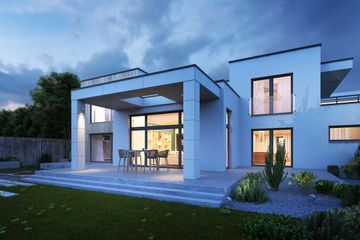  Projekt domu Santander DCP371 (WOB1710) - projekt domu z pełnym piętrem - Zdjęcie 4