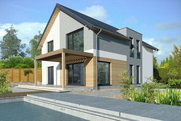  Projekt domu Grenoble II DCP353a (WOB1718) - projekt domu parterowego z poddaszem - Zdjęcie 2