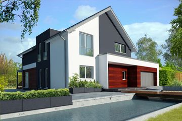  Projekt domu Grenoble II DCP353a (WOB1718) - projekt domu parterowego z poddaszem - Zdjęcie 5