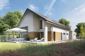  Projekt domu Sligo Pasywny 9 LDP09 (WOB1719) - projekt domu parterowego z poddaszem - Zdjęcie 2