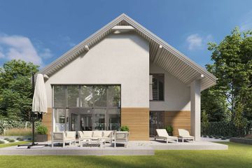  Projekt domu Sligo Pasywny 9 LDP09 (WOB1719) - projekt domu parterowego z poddaszem - Zdjęcie 4