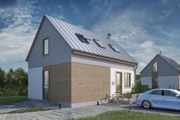  Projekt domu Pilawa 02 całoroczny (KZB1043) - projekt domu parterowego z poddaszem - Zdjęcie 3