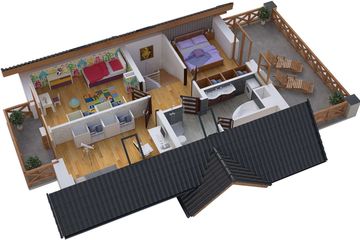  Projekt domu BW-49 wariant 2 (JGC1132) - projekt domu parterowego z poddaszem - Zdjęcie 5