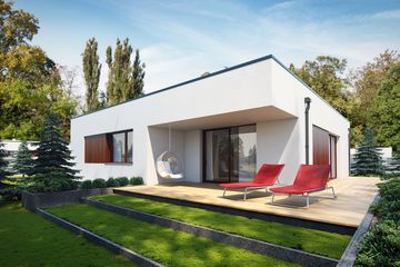  Projekt domu Igo (BSE1153) - projekt domu parterowego - Zdjęcie 2