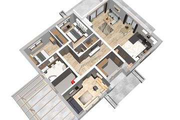  Projekt domu Heros 4 z wiatą garażową (WRL1046) - projekt domu parterowego - Zdjęcie 3