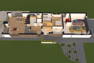  Projekt domu Canari (SKA1079) - projekt domu parterowego z poddaszem - Zdjęcie 4