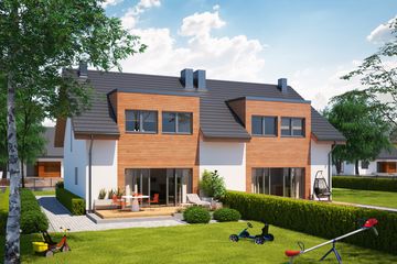  Projekt domu Eco 12 (WOZ1024) - projekt domu parterowego z poddaszem - Zdjęcie 2