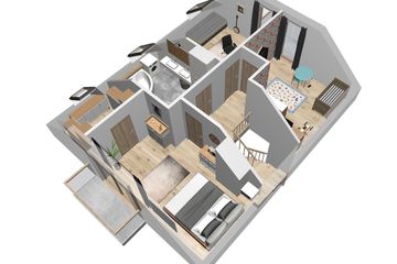  Projekt domu Joga (WRN1379) - projekt domu parterowego z poddaszem - Zdjęcie 4