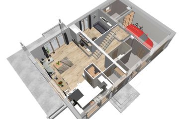  Projekt domu Tamarillo 6 (WOF1111) - projekt domu parterowego z poddaszem - Zdjęcie 8