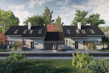  Projekt domu Dino Duo (1644) (KRD2795) - projekt domu parterowego z poddaszem - Zdjęcie 1