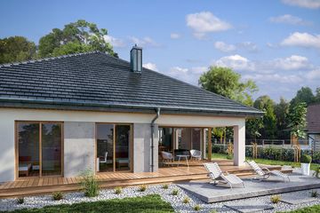  Projekt domu Domena 125 B (WRW1325) - projekt domu parterowego - Zdjęcie 4