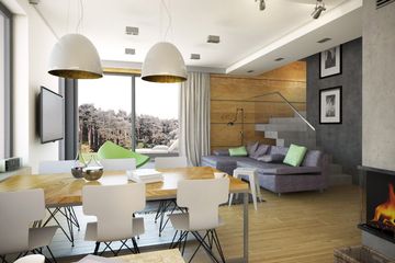  Projekt domu Esens (WRN1237) - projekt domu parterowego z poddaszem - Zdjęcie 3