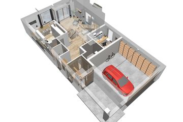  Projekt domu Salsa (WAH1726) - projekt domu parterowego z poddaszem - Zdjęcie 10