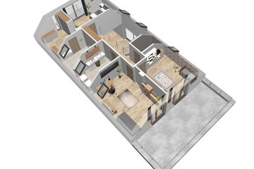  Projekt domu Salsa (WAH1726) - projekt domu parterowego z poddaszem - Zdjęcie 11