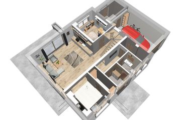  Projekt domu Ajaks Bis (WOE1088) - projekt domu parterowego z poddaszem - Zdjęcie 14