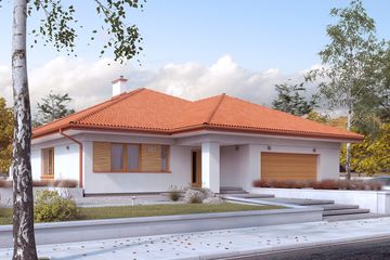  Projekt domu Decyma 12 (BSA2220) - projekt domu parterowego - Zdjęcie 3