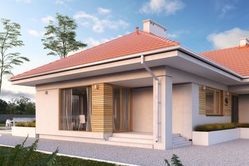  Projekt domu Ambrozja 13 (BSA2221) - projekt domu parterowego - Zdjęcie 3