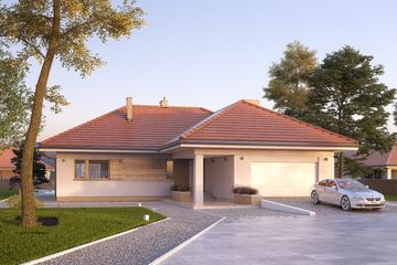  Projekt domu Ambrozja 16 (BSA2224) - projekt domu parterowego - Zdjęcie 3