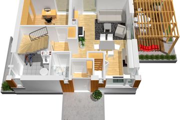  Projekt domu Lea (wersja B) bianco (WRC1962) - projekt domu parterowego z poddaszem - Zdjęcie 5