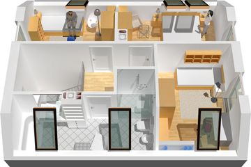  Projekt domu Lea (wersja B) bianco (WRC1962) - projekt domu parterowego z poddaszem - Zdjęcie 6