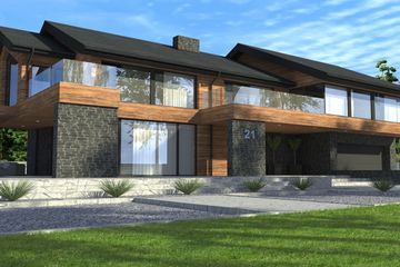  Projekt domu New House 21 (KRZ1009) - projekt domu parterowego z poddaszem - Zdjęcie 2