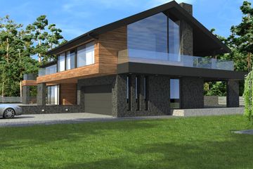  Projekt domu New House 21 (KRZ1009) - projekt domu parterowego z poddaszem - Zdjęcie 6