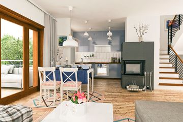  Projekt domu Grab z garażem 1-st. [A] (WRF1942) - projekt domu parterowego z poddaszem - Zdjęcie 3