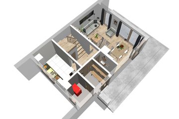  Projekt domu Malutki dr-S (BSA2184) - projekt domu parterowego z poddaszem - Zdjęcie 16