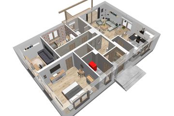  Projekt domu Abra (BSE1001) - projekt domu parterowego - Zdjęcie 7