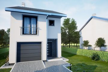 Projekt domu Konrad (WRD2787) - projekt domu z pełnym piętrem - Zdjęcie 2