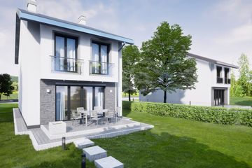  Projekt domu Konrad (WRD2787) - projekt domu z pełnym piętrem - Zdjęcie 4