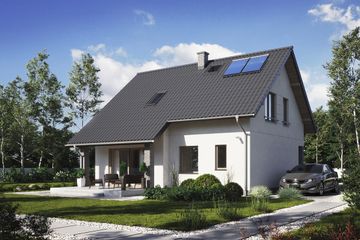  Projekt domu N6-BG (KKG1008) - projekt domu parterowego z poddaszem - Zdjęcie 4