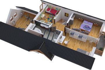  Projekt domu BW-49 wariant 7 (JGC1137) - projekt domu parterowego z poddaszem - Zdjęcie 4