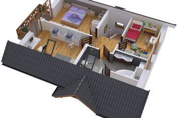  Projekt domu BW-49 wariant 10 podpiwniczony (JGC1215) - projekt domu parterowego z poddaszem - Zdjęcie 6