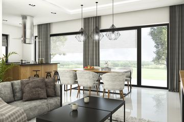  Projekt domu Otwarty D42 (WWB1040) - projekt domu parterowego - Zdjęcie 6