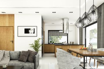  Projekt domu Otwarty D42 wariant II (WWB1047) - projekt domu parterowego - Zdjęcie 4