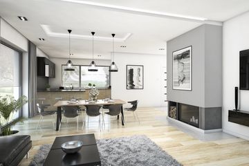  Projekt domu Dostępny D45 wariant I (WWB1049) - projekt domu parterowego - Zdjęcie 3