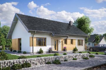  Projekt domu Synezjusz 1 (WRW1326) - projekt domu parterowego - Zdjęcie 3