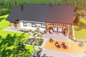  Projekt domu Tamara 3 (WOE1139) - projekt domu parterowego - Zdjęcie 4