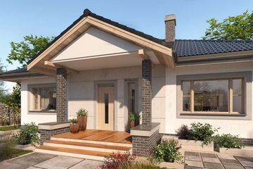  Projekt domu Lucia DCB88 (WOB1487) - projekt domu parterowego - Zdjęcie 3