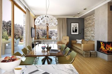  Projekt domu Muno (WRN1422) - projekt domu parterowego z poddaszem - Zdjęcie 3