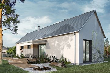  Projekt domu Dopasowany 02 (KZB1048) - projekt domu parterowego - Zdjęcie 7