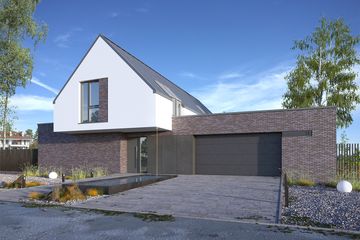  Projekt domu Ambitny 1 (WAW1121) - projekt domu parterowego z poddaszem - Zdjęcie 3