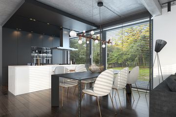  Projekt domu Ambitny 1 (WAW1121) - projekt domu parterowego z poddaszem - Zdjęcie 8