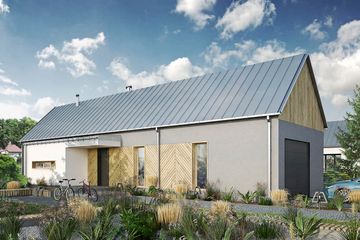  Projekt domu Dopasowany 03 (KZB1049) - projekt domu parterowego - Zdjęcie 3