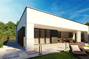  Projekt domu uA118v1 (WCB1134) - projekt domu parterowego - Zdjęcie 1