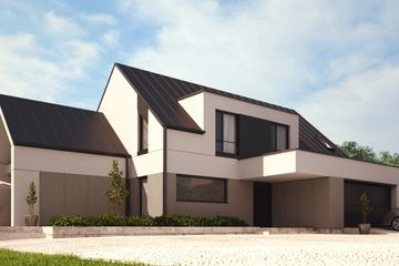  Projekt domu uA92 (WCB1137) - projekt domu parterowego z poddaszem - Zdjęcie 1