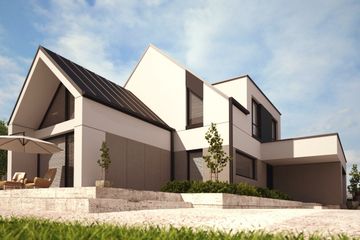  Projekt domu uA92 (WCB1137) - projekt domu parterowego z poddaszem - Zdjęcie 2