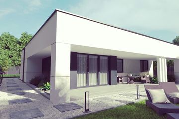  Projekt domu uA118 (WCB1135) - projekt domu parterowego - Zdjęcie 2