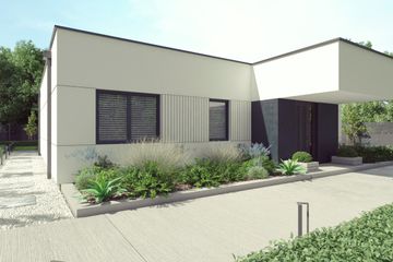  Projekt domu uA118 (WCB1135) - projekt domu parterowego - Zdjęcie 3